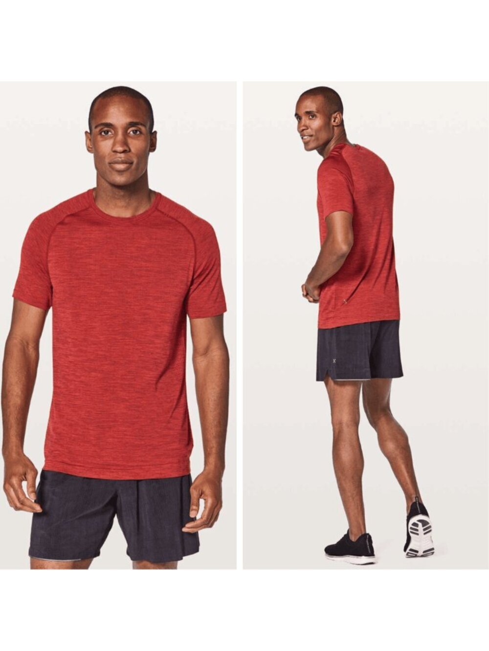 Lululemon Metal Vent Tech Surge Short Sleeve Oxidized / Terracotta Warrior